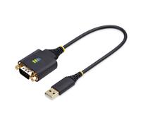 STARTECH.COM StarTech.com Câble USB vers Série de 30cm, Rétention COM, FTDI, Câble Adaptateur USB-A vers DB9 RS232, Vis/Écrous DB9