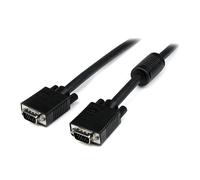 STARTECH Câble VGA coaxial de 25 m HD15 pour écran haute résolution - M/M - Première extrémité : 1 x 15 Aiguilles HD-15 Mâle VGA