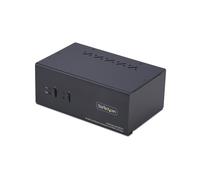 StarTech.com Commutateur KVM 2 Ports DisplayPort et HDMI, 4K 60Hz, Switch KVM, Hub USB 5Gbps 2 Ports, 2 Ports USB HID, TAA