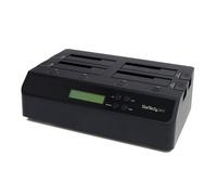 STARTECH.COM StarTech.com Duplicateur et Effaceur de Disques Durs à 4 baies, Cloneur/Copieur Autonome de HDD/SSD 1:3 SATA, Station d'Accueil