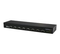 StarTech.com Hub série RS232 à 8 ports - Adaptateur USB vers 8x DB9 RS232 à montage en rack