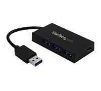 STARTECH.COM StarTech.com Hub USB 3.0 à 4 ports - 5Gbps - USB-A vers 3x USB-A 1x USB-C - Adaptateur d'alimentation inclus