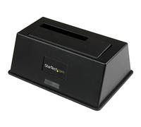StarTech.com Station d'Accueil pour Disque Dur USB 3.0 à SATA à Baie Unique, Dock pour Disque Dur USB 3.0 (5 Gbps), Baie pour HDD/SSD Externe 2,5/3,5" SATA 1/2/3 - Chargement par le Haut (SDOCKU33BV)