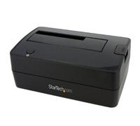 StarTech.com Station d'Accueil pour Disque Dur USB 3.0 à SATA à Baie Unique, Dock pour HDD USB 3.0 (5 Gbps), Docking Station pour HDD/SSD Externe 2,5/3,5" SATA I/II/III - Chargement par le Haut