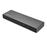 StarTech.com Thunderbolt 3 Dock, Dual 4K 60Hz Monitor TB3 Docking Station with DisplayPort, HDMI & 1080p VGA, 85W Power Delivery & Charging, Gigabit Ethernet, Universal Thunderbolt 3 Dock - TB3...