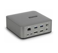 StarTech.com - Station d'accueil - pour tablette, ordinateur portable - USB-C / USB4 / Thunderbolt 3 / Thunderbolt 4 / Thunderbolt 5 / USB-A - HDMI, DP - 1GbE - 180 Watt - Conformité TAA - Royaume-Uni