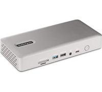 StarTech.com Station d'accueil Thunderbolt 4, station d'accueil multi-écrans pour 4 écrans, 2x HDMI/2x DP, 7x Hub USB, 2.5 Gb Ethernet, 98W Power Delivery, USB4/USBC/TB3 Laptop Dock