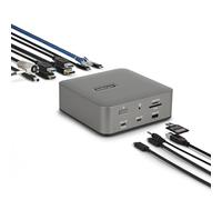 StarTech.COM Station d'accueil Thunderbolt 5, DP/HDMI, Triple Moniteur Jusqu'à 4K 144Hz ou Double 8K 60Hz, 5 Ports USB, Chargeur 140W