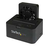 StarTech.com Station d'accueil USB 3.0 / eSATA externe pour disque dur SATA III 6 Gb/s de 2,5"/3,5" avec UASP et ventilateur (SDOCKU33EF)
