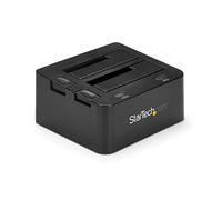 StarTech.com Station d'accueil USB 3.0 pour 2 disques durs SATA III de 2,5 ou 3,5 - Dock HDD / SSD avec UASP