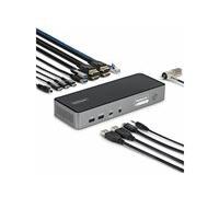 StarTech.com - station d'accueil - USB-C - 2 x DP, 2 x HDMI, USB-C - 2.5GbE - Conformité TAA