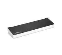 StarTech.com Station d'Accueil USB-C 4K, Station d'Accueil pour Triple Moniteur UHD 4K, Mac et Windows, USB C vers HDMI et DisplayPort, 60W Power Delivery, Hub 5x USB 5Gbps