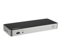 StarTech.com USB C Dock, Dual Monitor HDMI & DisplayPort 4K 30Hz, USB Type-C Laptop Docking Station 60W Power Delivery (PD), SD, 4-port USB-A 3.0 Hub, GbE, Audio, Thunderbolt 3 Compatible - USB...