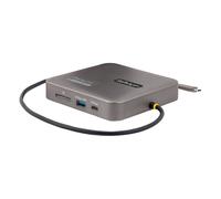 StarTech.com Station d'Accueil USB C, Double HDMI 4K 60Hz Compatible avec Macbook Pro (M1/M2/M3/M4) et Windows, Hub USB-A/USB-C 10Gbps, 100W Power Delivery, GbE, SD, Câble 56cm