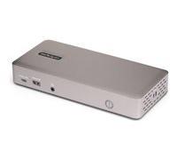 StarTech.com Station d'accueil USB4 pour 3 Écrans, HDMI ou DP 4K 60Hz, Charge de PC 100W, 2,5GbE, Dock Multi-Écrans USB-C