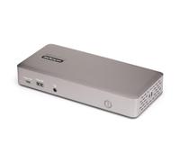 StarTech.com Station d'accueil USB4 pour 3 Écrans, HDMI ou DP 4K 60Hz, Charge de PC 100W, 2,5GbE, Dock Multi-Écrans USB-C