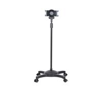 StarTech.com STNDTBLTMOB Support Tablette Mobile 7-11" Roulettes Verrouillables Hauteur Réglable 92.5-145cm Rotation 360° Charge Max 0.9kg Noir