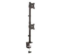 StarTech.com Support de Bureau pour Moniteur Double, Vertical, Acier - Pour jusqu'à Deux Écrans 27" ou 34" Ultra-Large (10kg) Montage VESA