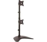 StarTech.com Support de bureau vertical pour deux ecrans a fixation VESA jusqu'a 27" - Support moniteur multi-ecrans - Acier - pied G