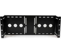Startech.Com Support De Montage Universel 4U Vesa Pour Moniteur Lcd Pour Rack Ou Armoire 19 Pouces - Conforme À La Norme Taa - Support En Acier Pressé À Froid (Rklcdbk)