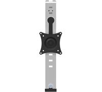 Startech.Com Support D'Écran Pour Box - Support D'Écran Simple Pour Cabine - Écran Jusqu'À 34"(8Kg) Vesa - Hauteur Réglable - Support Ergonomique Pour Écran Plat Avec Crochet Et Pince (Armcbclb)