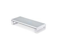 StarTech.com Support Moniteur/Portable Acier 15kg, Hauteur Fixe 9cm, Base Antidérapante, Montage Bureau, Conforme RoHS & TAA, 545x220x90mm