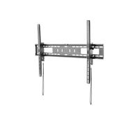 StarTech.com Support Mural TV pour Écran VESA 60-100 pouces (75kg) - Support Mural TV Universel Inclinable et Robuste - Support de Montage Ajustable pour Grands Écrans Plats - Profil Bas