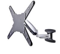StarTech.com Support Mural TV VESA - Fixation Murale VESA Réglable pour Écrans 23-55" - Support Mural TV Mince Supportant 30kg - Bras Articulé TV 55 pouces - Support Mural TV Pivotant/Extensible/Bascu