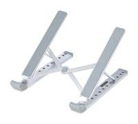 StarTech.com Support Pliable pour Ordinateur Portable - Support Ergonomique pour PC Portable Réglable en Hateur - Support Inclinable avec Cadre en Alu