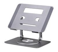StarTech Support pour PC portable ATFR-LAPTOP-RISER – Rotatif 360°, Argent, Charge 5 kg