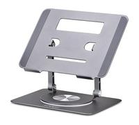 StarTech Support pour PC portable ATFR-LAPTOP-RISER – Rotatif 360°, Argent, Charge 5 kg