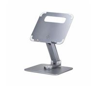StarTech Support télescopique pour ordinateur portable – Rotation 360°, Hauteur réglable – Argent