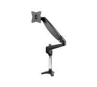 StarTech.com Support Simple Écran PC - Bras Moniteur VESA - Support Écran Bureau 32" ou 49" (32:9)/ 8kg - Porte Écran Hauteur Réglable/Articulé - Fixation Pince/œillet