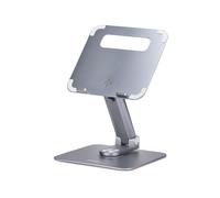 StarTech Support télescopique pour ordinateur portable – Rotation 360°, Hauteur réglable – Argent