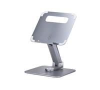 StarTech Support télescopique pour ordinateur portable – Rotation 360°, Hauteur réglable – Argent