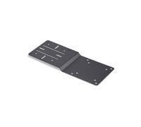 StarTech.com Support VESA pour NUC/Client Léger/Station d'Accueil - Acier Noir - VESA 75x75/100x100 - Montage Vis - 305x120x1.5mm