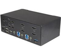 StarTech.com SV231DHU34K6 commutateur écran, clavier et souris Noir