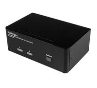 StarTech.com SV231DPDDUA2 Commutateur KVM 2 Ports DisplayPort Double Écran