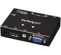 StarTech.com Switch 2x1 VGA et HDMI vers VGA avec convertisseur HDMI vers VGA et commutation prioritaire - 1080p (VS221HD2VGA)