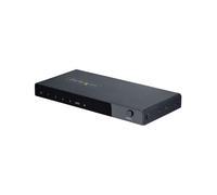 StarTech.com Switch HDMI 8K à 4 ports - Switch HDMI 2.1 4K 120Hz HDR10+, 8K 60Hz UHD - Commutateur/Switch HDMI 4 In 1 Out - Commutation de Source Auto/Manuelle - Adaptateur d'Alimentation et Télécommande Inclus