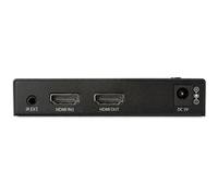 StarTech.com Switch HDMI 4K 60 Hz à 4 entrées - Commutateur 3x HDMI 1x DP - Commutateur vidéo/audio - 3 x HDMI + 1 x DisplayPort - de bureau G