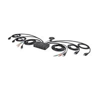 Startech.com 2-port dual-monitor hdmi cable kvm switch, 4k 60hz, compa