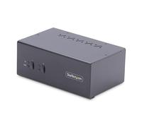 Startech.com 2-port dual-monitor displayport kvm switch, 4k 60hz, 2x u