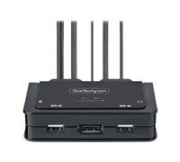 StarTech Commutateur KVM 2 ports C2-D46-UC2-CBL USB-C/DisplayPort 4K60Hz câbles intégrés
