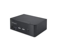 StarTech Commutateur KVM DisplayPort 2 ports DP 1.4 8K@60Hz/4K@144Hz USB 10Gbps TAA