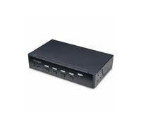 StarTech Switch KVM DisplayPort 4 ports – 4K moniteur unique, 6x USB, 1 utilisateur, TAA