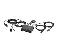 StarTech Commutateur KVM C2-H46-UAC-CBL-KVM 2 ports USB-C hybride HDMI 4K 60Hz Noir