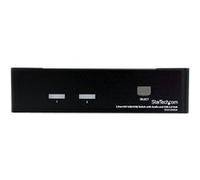 StarTech Commutateur KVM SV431USB – 4 ports VGA USB avec concentrateur, montable sur rack 1U