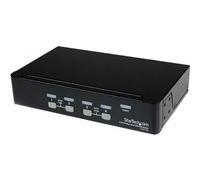 Commutateur kvm 4 ports vga concentrateur usb, montage en rack - switc