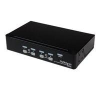 4-Port USB KVM Swith with OSD - TAA Compliant - 1U Rack Mountable VGA KVM Switch (SV431DUSBU) - Commutateur KVM - 4 x KVM port(s) - 1 utilisateur